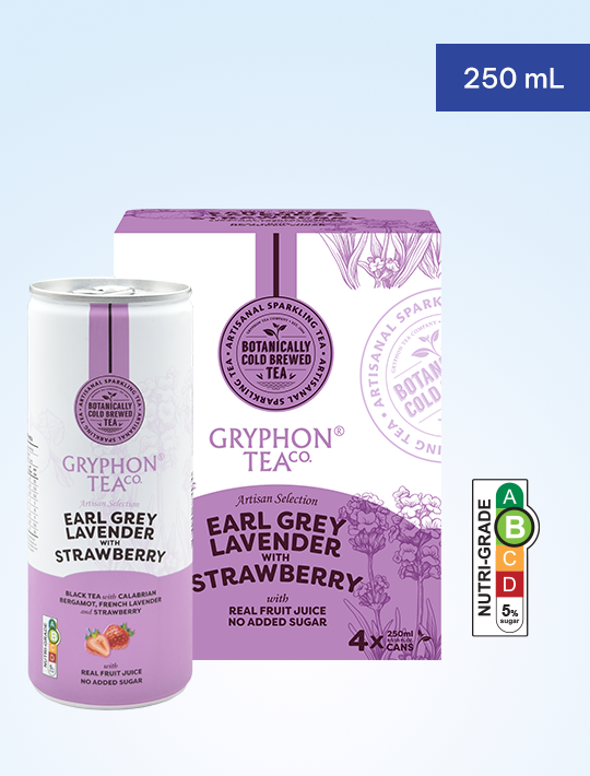 Gryphon Tea Earl Grey Lavender with Strawberry 250ml